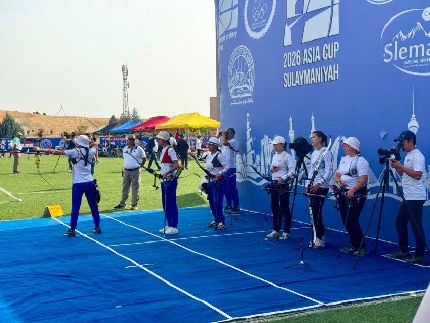 Azerbaijan’s women archers win gold at Asia Cup in Sulaymaniyah