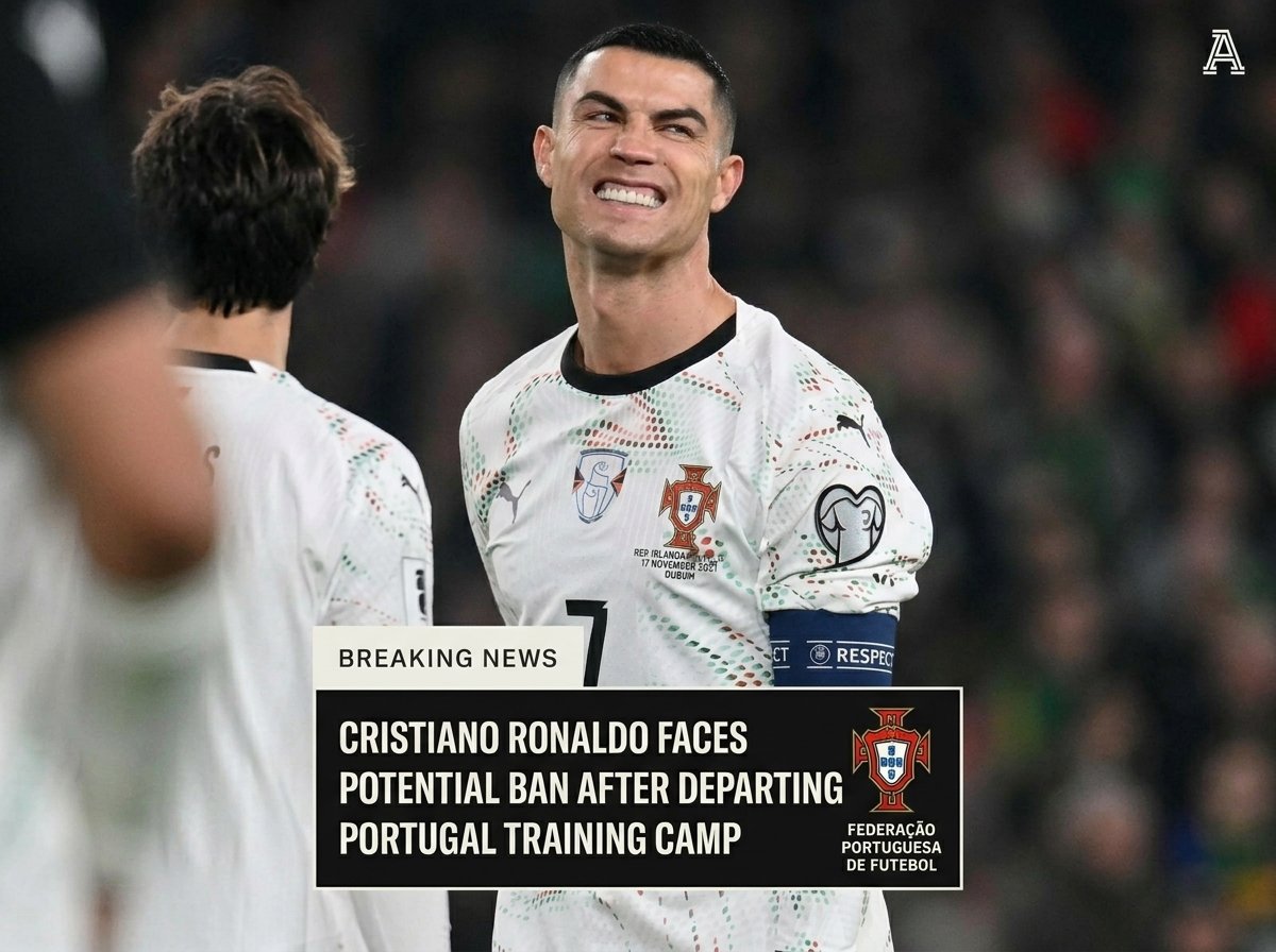 Ronaldo could face ban for leaving Portugal training camp