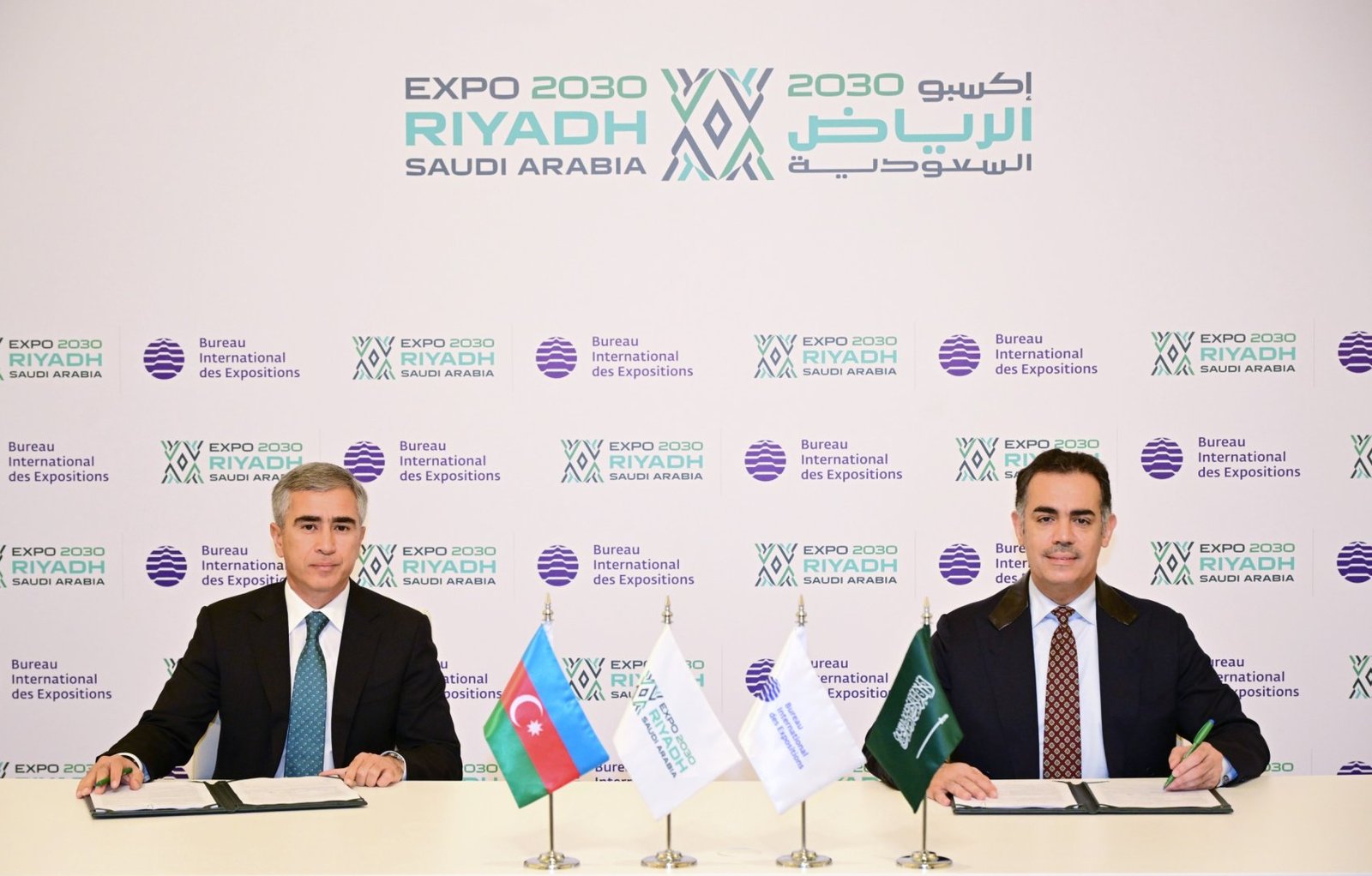 Azerbaycan, EXPO 2030 Riyad Fuarı’na katılım belgesini imzaladı