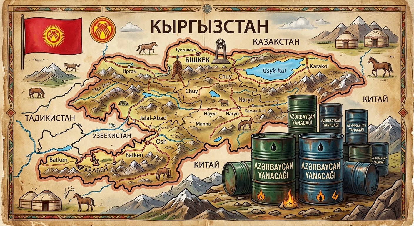 Кыргызстан начал импортировать нефтепродукты из Азербайджана