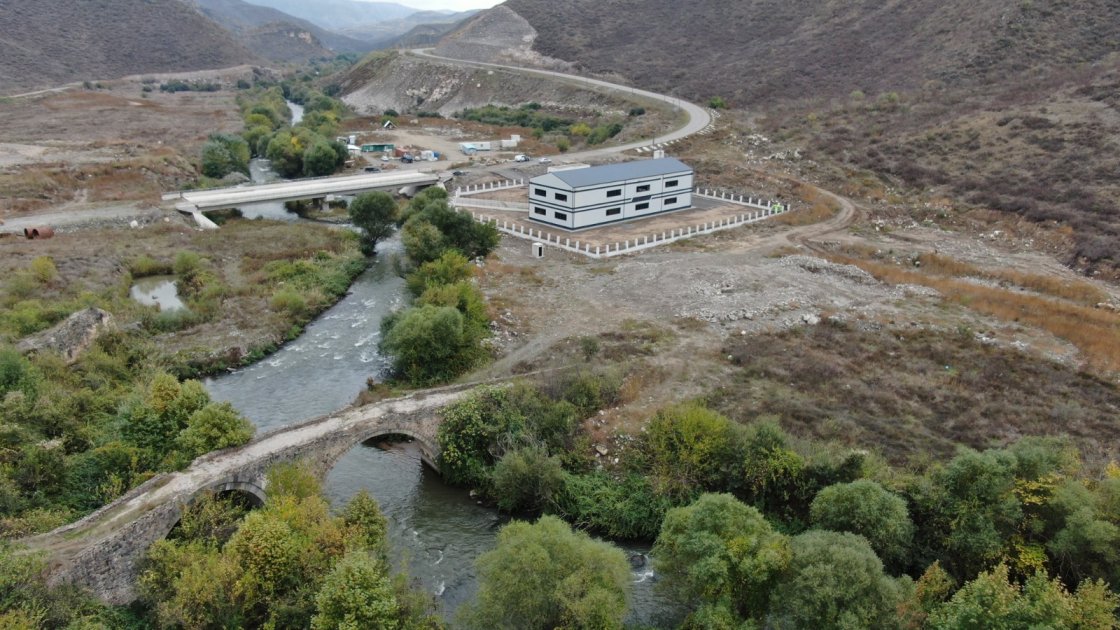 В Кубатлы строят первую в районе гидроэлектростанцию