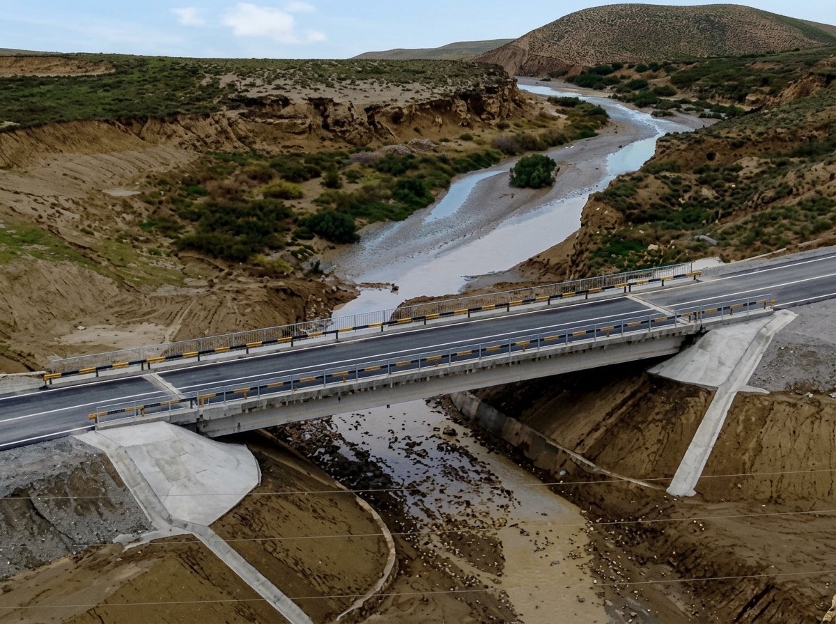 New bridge replaces flood-damaged span in Garadagh