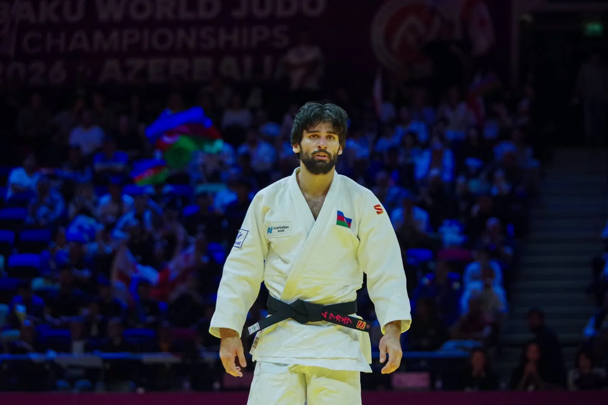 Azerbaijan’s Tchkayev wins silver at judo world championships