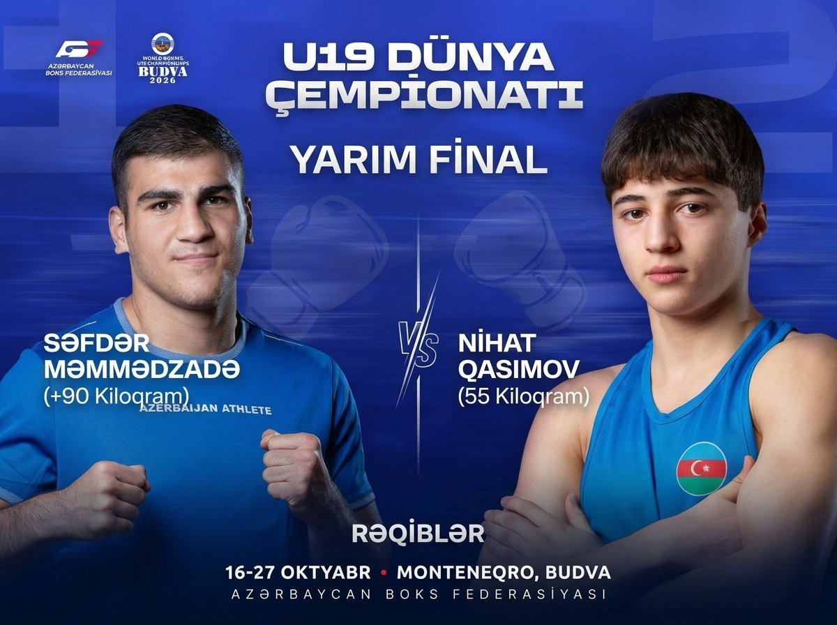 Genç boksörler dünya şampiyonasında yarı finale yükseldi, bronz madalyayı garantiledi